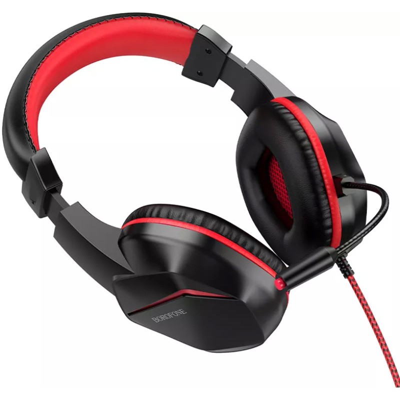Наушники Borofone BO104 (черный/красный)