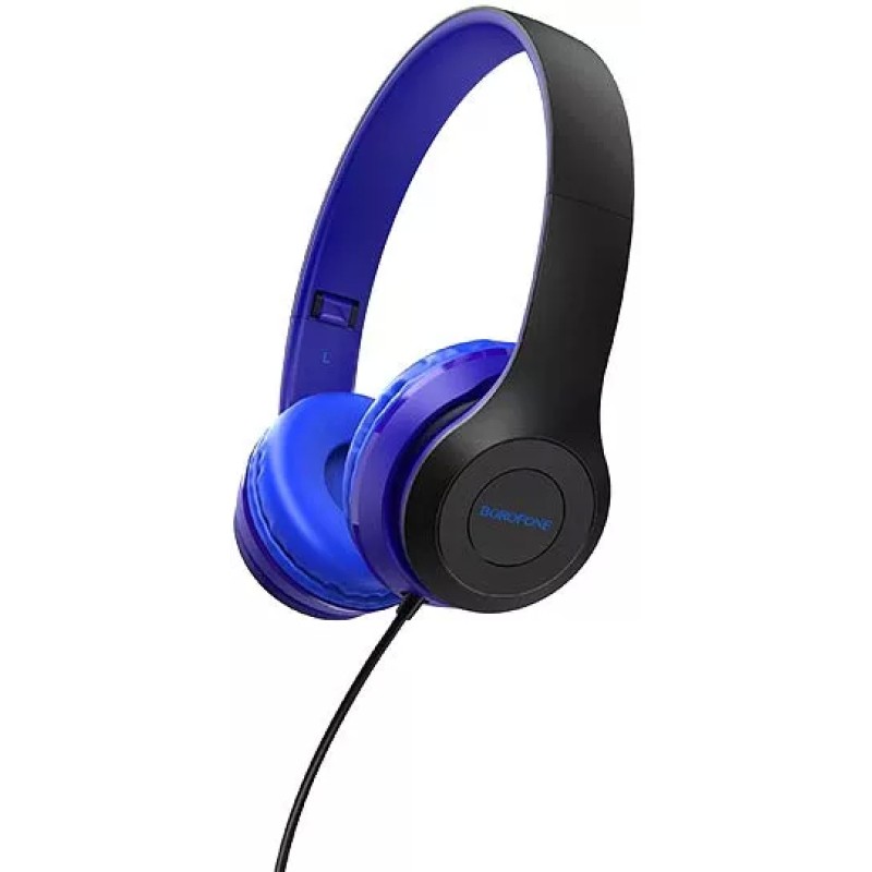 Наушники Borofone BO5 (черный/синий)