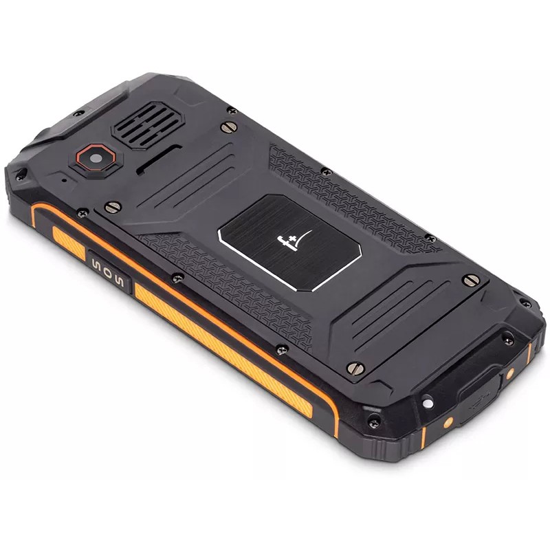 Мобильный телефон F+ R280C (черный/оранжевый)
