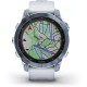 Умные часы Garmin Fenix 7 Sapphire Solar 47 мм (голубой минерал/белый камень)