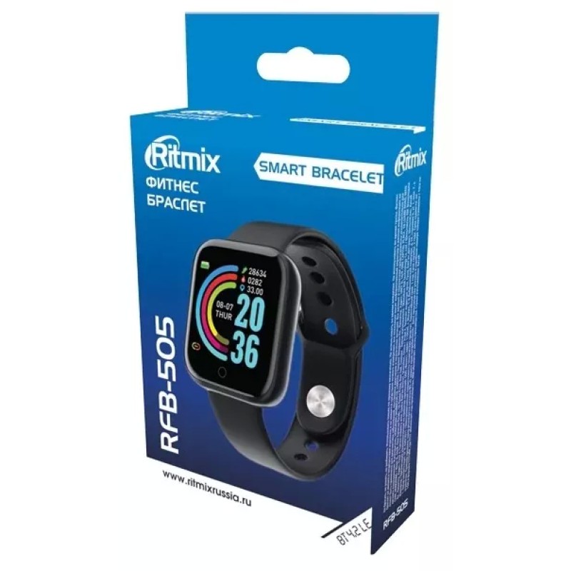 Фитнес-браслет Ritmix RFB-505 (черный)