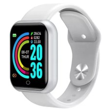 Фитнес-браслет Ritmix RFB-505 (серебристый/белый)