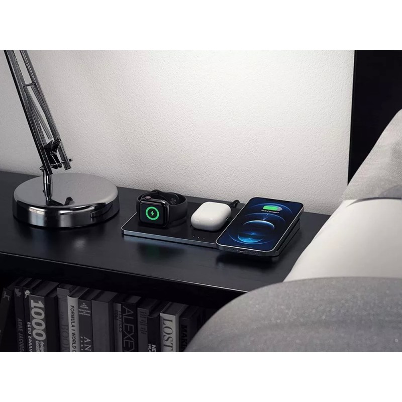 Беспроводное зарядное Satechi Trio Wireless Charging Pad