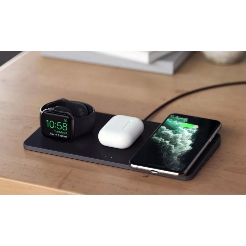 Беспроводное зарядное Satechi Trio Wireless Charging Pad